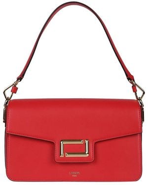 Lancel Angela De Top Handle Bag - Red
