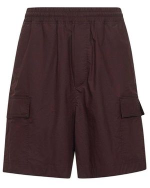 ショートパンツ Bottega Veneta Pink nappa leather bermuda shorts Bottega Veneta Leather Bermuda Shorts in Pink | LN-CC