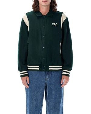 Huf Collegiate Varsity Jacket - Blue