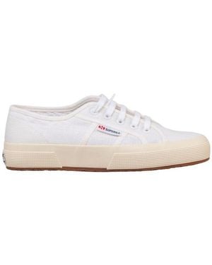 Superga Round-toe Lace-up Trainers - White