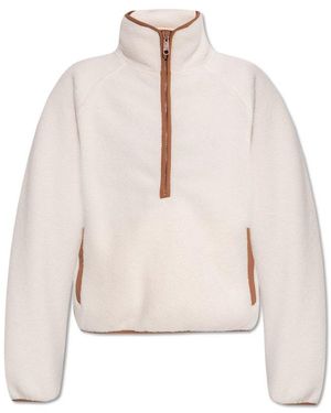 The Upside Half-Zip Jumper - Natural