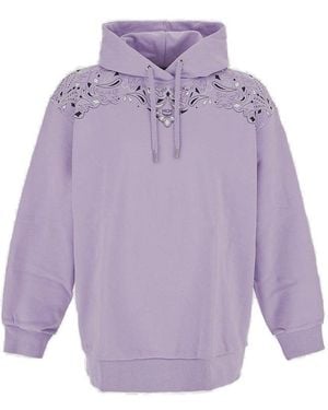 MCM Lac Sweatshirt With Long Sleeves - Purple