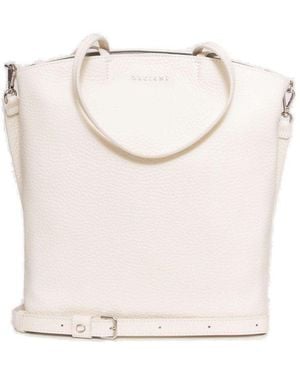 Orciani Ladylike M Soft Medium Tote Bag - White