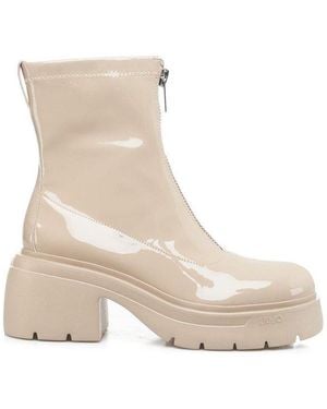 Liu Jo Carrie 26 Ankle Boots - Natural