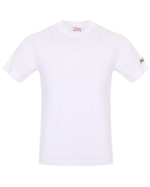 Mc2 Saint Barth St. Barth Embroidery Dover Jersey T-Shirt - White