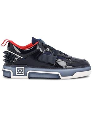 Christian Louboutin Astrocool Lace-Up Trainers - Blue