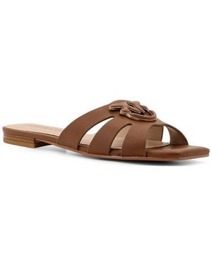 Pinko Marli 09 Slip-On Sandals in Black | Lyst