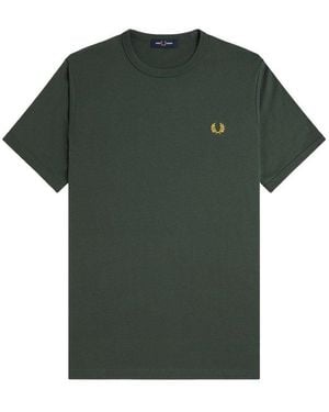 Fred Perry Logo T-Shirt - Green