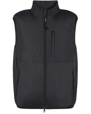 Aspesi High Neck Padded Vest - Black