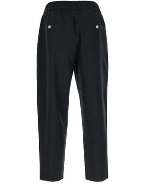 Drole de Monsieur Le Pantalon Cropped Trousers - Black