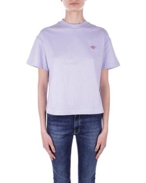 Dickies Oakport Boxy Crewneck T-Shirt - Blue