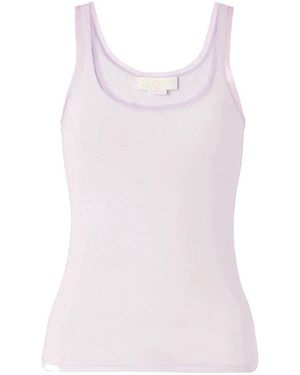 Genny Scoop Neck Tank Top - Pink