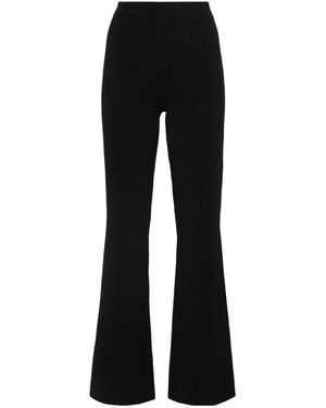 パンツ Ermanno Scervino Flared Silhouette Pants With Fitted Waist Ermanno Scervino Flared Silhouette Pants With Fitted Waist