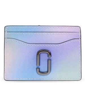 Marc Jacobs Logo Plaque Card Case - Blue