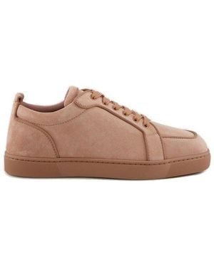 Christian Louboutin Rantulow Romance Lace-Up Trainers - Brown