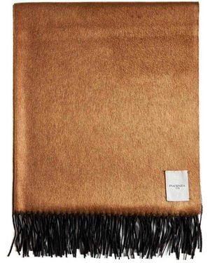 Piacenza 1733 Fringe Scarf - Brown