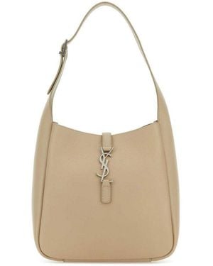 Saint Laurent Le 5 À 7 Small Supple Bag - Natural