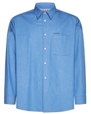 Marni Shirts - Blue