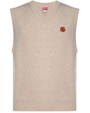 KENZO Boke Flower Vest - Natural