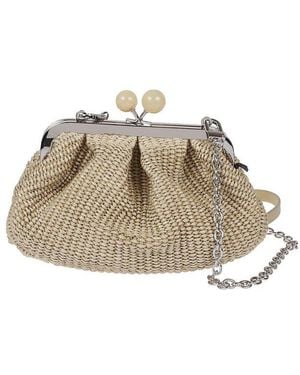 Weekend by Maxmara Palmas Chained Pastry Bag - Brown