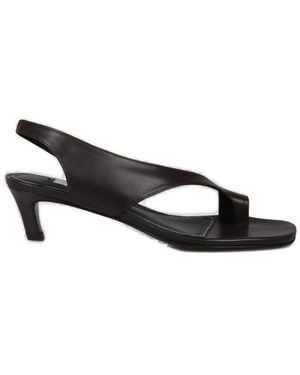 TOTEME Slingback Sandals - Black