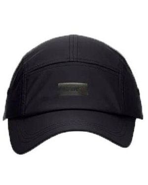 Rains 5 Panel Logo Embossed Cap - Blue