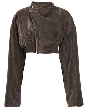 Rick Owens Hollywood Cropped Flight - Black