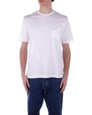 Guess Crewneck Short Sleeve T-Shirt - White