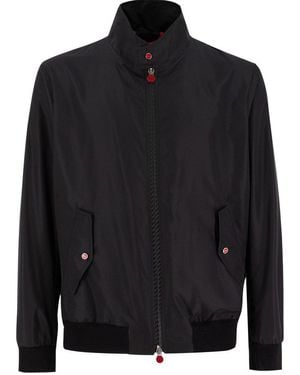 Kiton Zipped Lightweight Jacket - Black