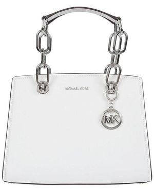 MICHAEL Michael Kors Cynthia Top Handle Bag - Blue
