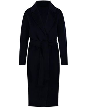 Max Mara Esturia Belted Coat - Blue