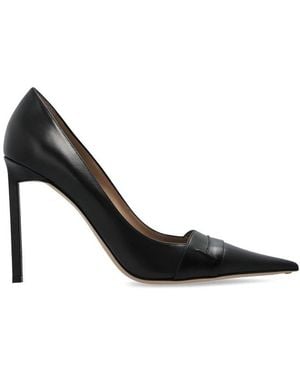 Tom Ford Pointed Toe Heeled Pumps - Black