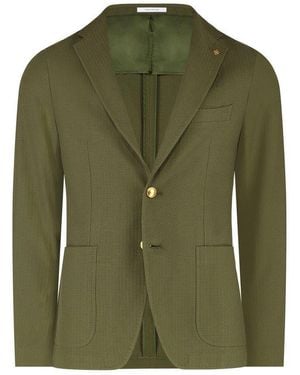 Tagliatore Single-Breasted Tailored Jacket - Green