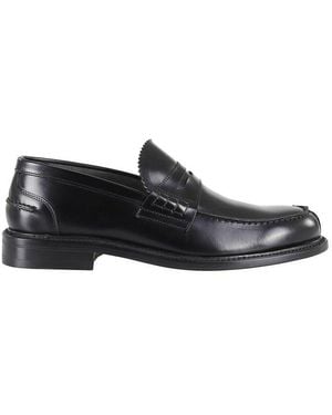 John Spencer Penny Loafers - Black