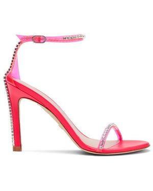Stuart Weitzman Nudistglam 100 Sandals - Pink
