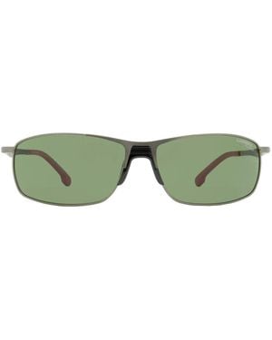 Carrera Rectangular Frame Full Rim Sunglasses - Green