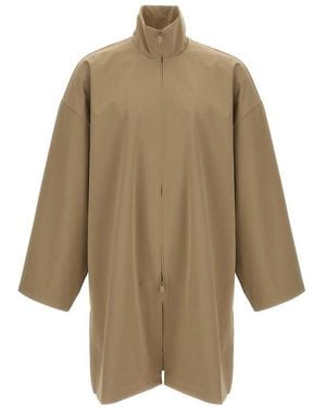Fear Of God Sporty Zipped Jacket - Natural