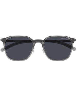 Montblanc Square Frame Sunglasses - Gray