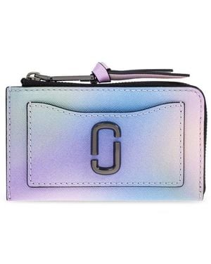 Marc Jacobs The Airbrush Utility Snapshot Wallet - Purple
