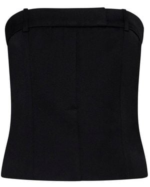 Rohe Sheer Long Sleeve Top - Black