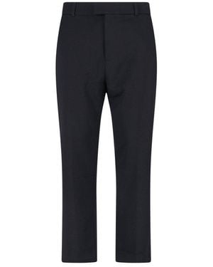 Represent Medium Waist Tailored Trousers - Blue