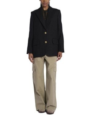 Zadig & Voltaire Vicka Single-Breasted Blazer - Black