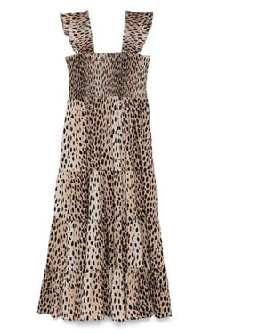 RIXO London Kendall Dress - Natural