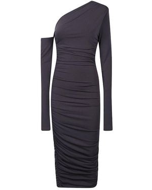 ANDAMANE One-Shoulder Dress - Blue