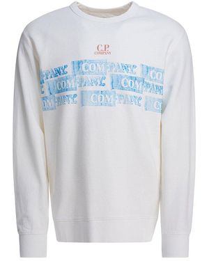 C.P. Company Crew Neck Sweater - Blue