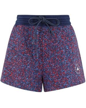 adidas By Stella McCartney Printed Terry Shorts - Purple