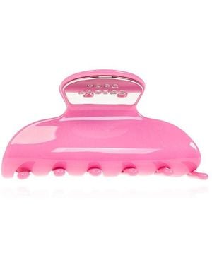 Marc Jacobs Logo Detailed Hair Clip - Black