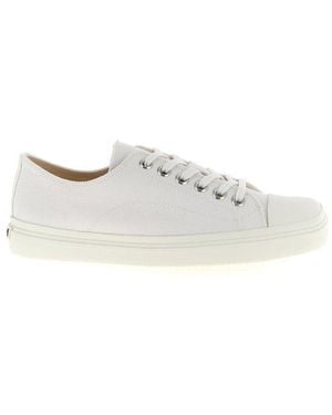 Moschino Edge Lace-Up Trainers - White