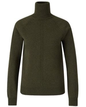 Fabiana Filippi High-Neck Knitted Jumper - Green