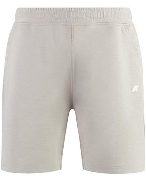K-Way Keny Cotton Walk Shorts - Grey